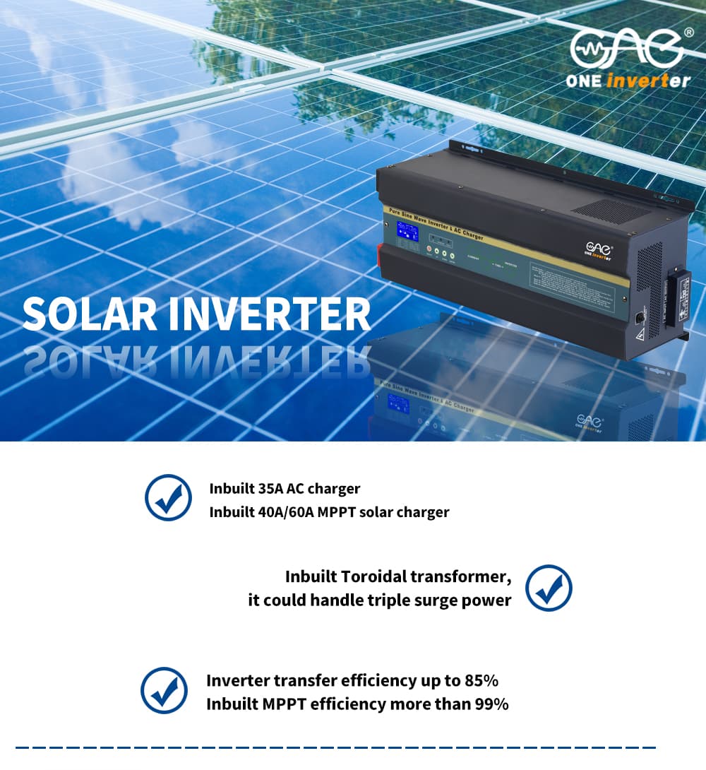 7KW 60a Mppt In Built Hybrid Inverter Dc To Ac Inverter Electrical Tools 7KW 60a Mppt In Built Hybrid Inverter Dc To Ac Inverter Electrical Tools